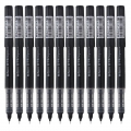 晨光(M-G)文具0.5mm黑色中性笔 直液式全针管签字笔 办公水笔12支/盒ARP41801